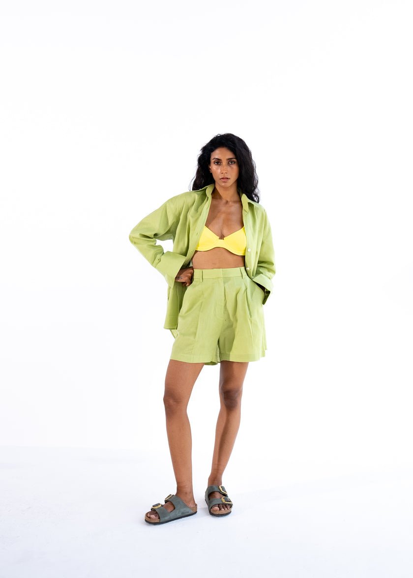 Andi Shorts - Green - Bhoomi