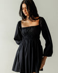 Chiara Dress Black - Bhoomi