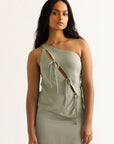 Dana Top - Mist Green - Bhoomi