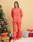 Festive Bows Pyjama Set - Bhoomi