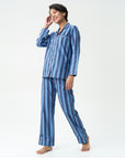 Indigo love pyjama set - Bhoomi