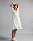 Ivory Farm Dress - Bhoomi