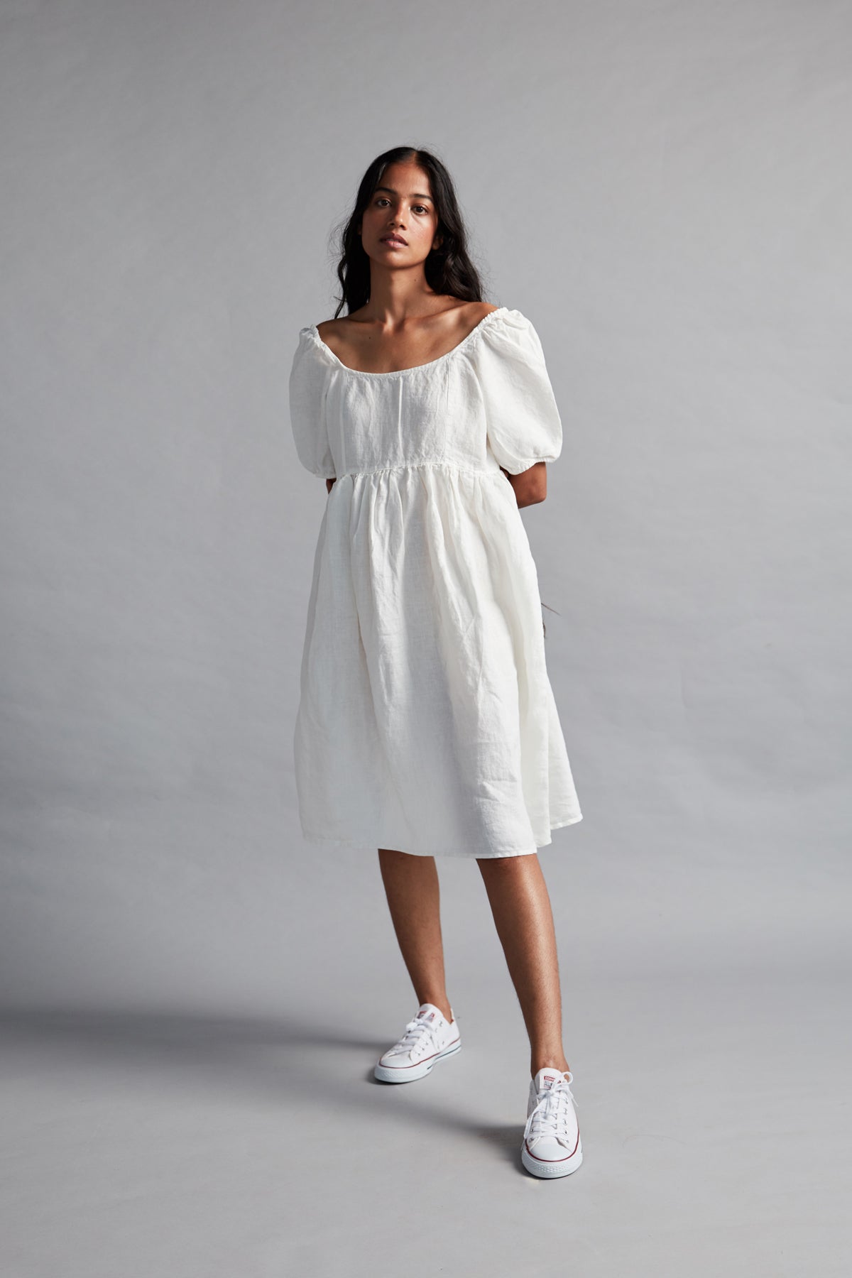 Ivory Farm Dress - Bhoomi