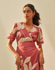 Ludo Wrap Dress - Bhoomi