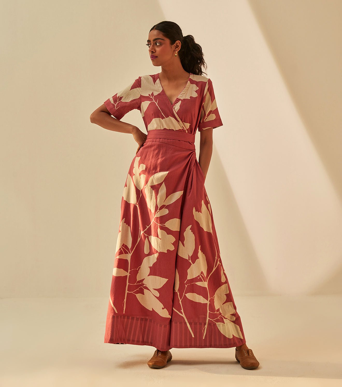 Ludo Wrap Dress - Bhoomi