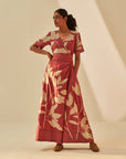 Ludo Wrap Dress - Bhoomi