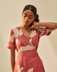 Ludo Wrap Dress - Bhoomi