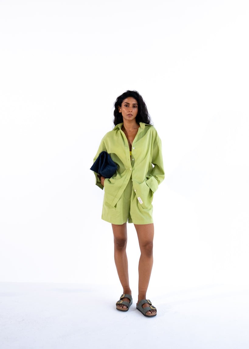 Paloma Shirt - Green - Bhoomi