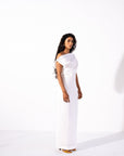 Sabine Dress White - Bhoomi